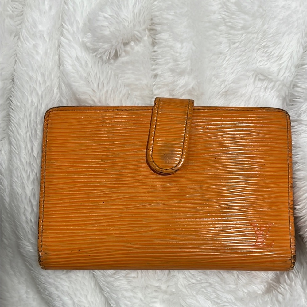 Louis Vuitton Orange Wallet